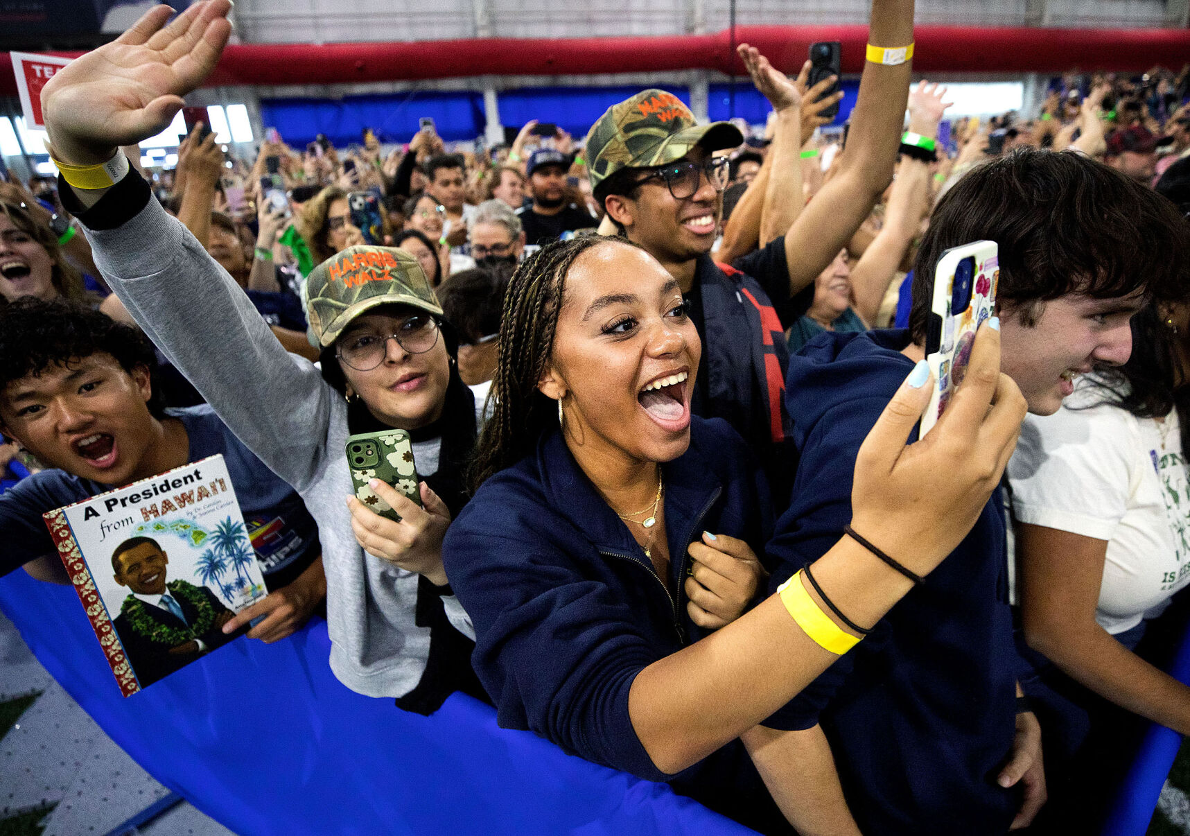 Former President Barack Obama in Tucson